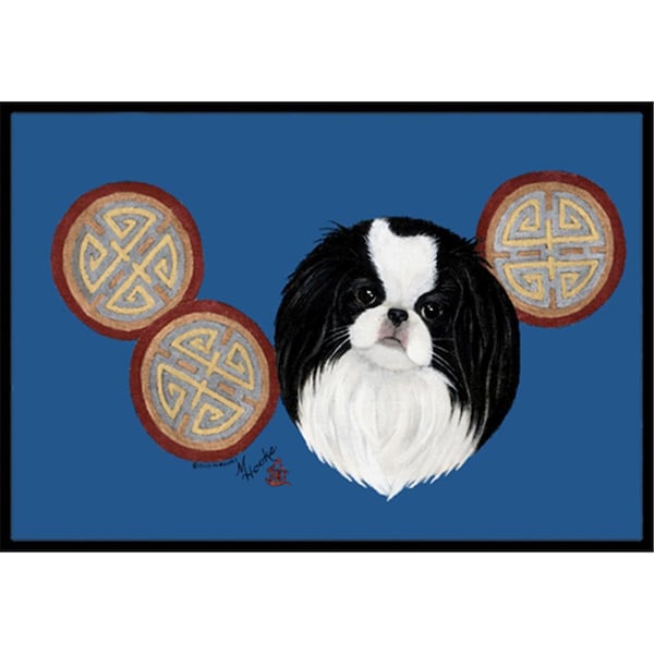 Carolines Treasures Japanese Chin Indoor and Outdoor Mat- 18 x 27 in. MH1003MAT - main